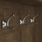 Porte-manteau et banc à chaussures avec portes