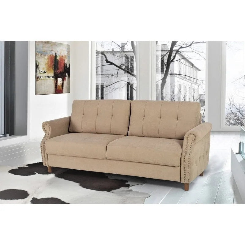 Fauteuil d'appoint de salon et pouf