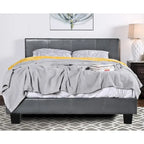 Lit plateforme capitonné California King
