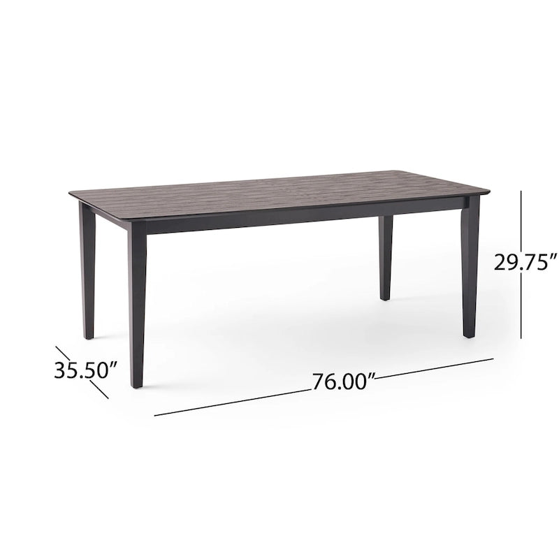 Table de salle à manger de ferme