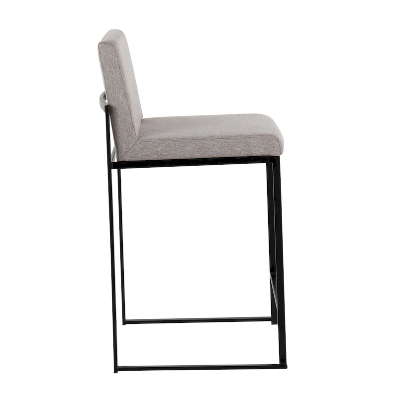 Tabouret de comptoir à dossier haut