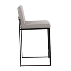 Tabouret de comptoir à dossier haut