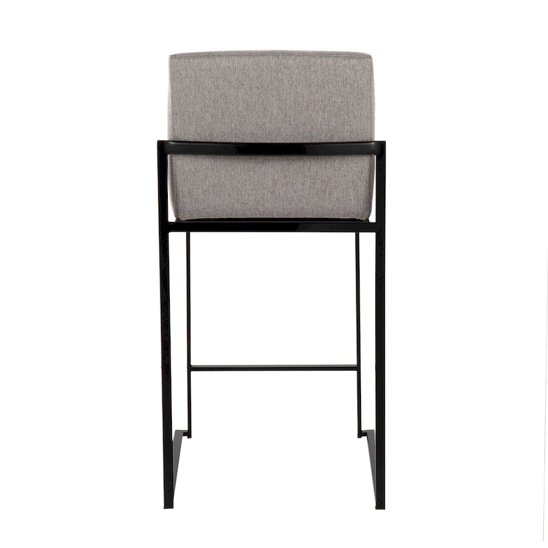 Tabouret de comptoir à dossier haut