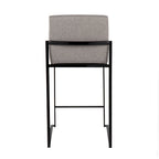 Tabouret de comptoir à dossier haut
