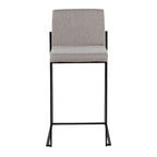Tabouret de comptoir à dossier haut