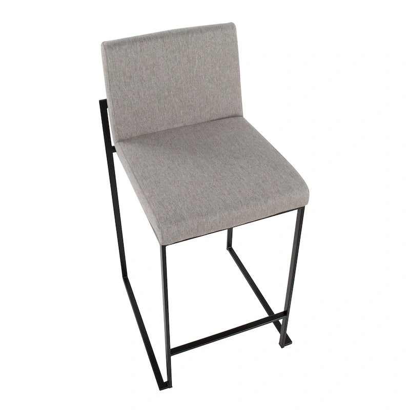 Tabouret de comptoir à dossier haut