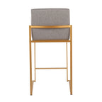 Tabouret de comptoir à dossier haut