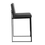 Tabouret de comptoir à dossier haut
