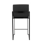 Tabouret de comptoir à dossier haut