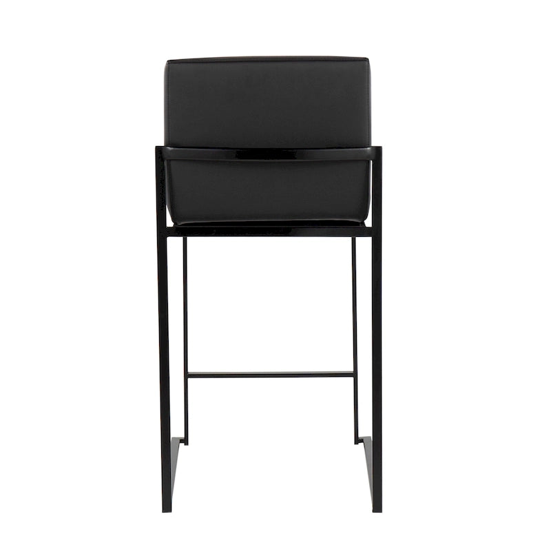 Tabouret de comptoir à dossier haut