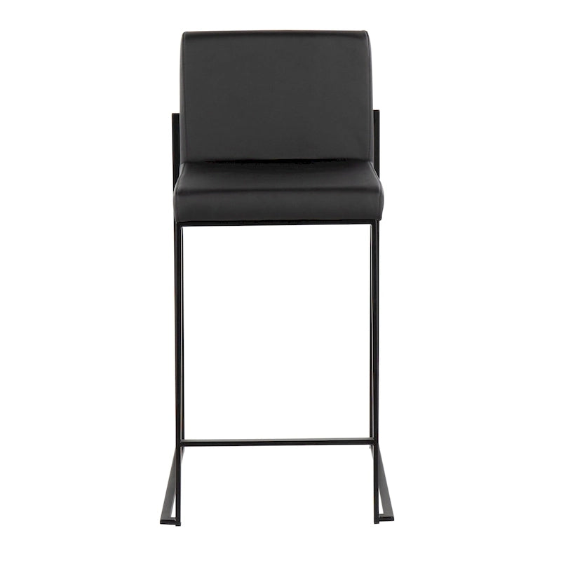 Tabouret de comptoir à dossier haut