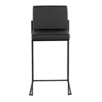 Tabouret de comptoir à dossier haut