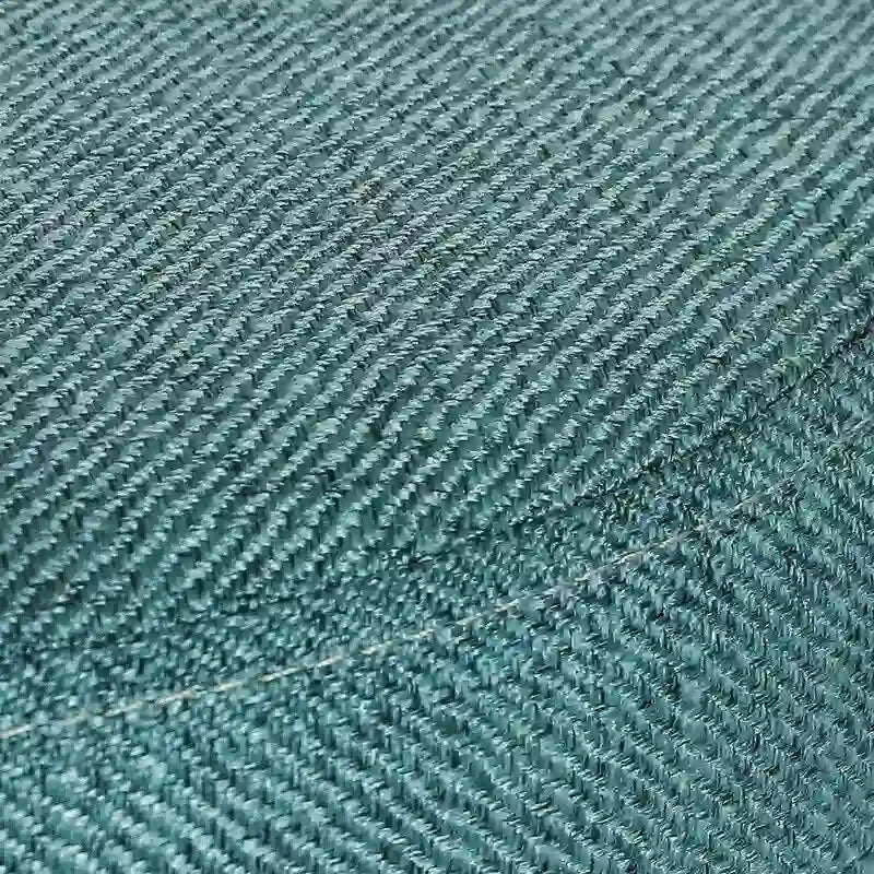 Repose-pieds ottoman rond en tissu moderne de petite taille