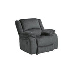 Fauteuil berçant inclinable contemporain, ardoise