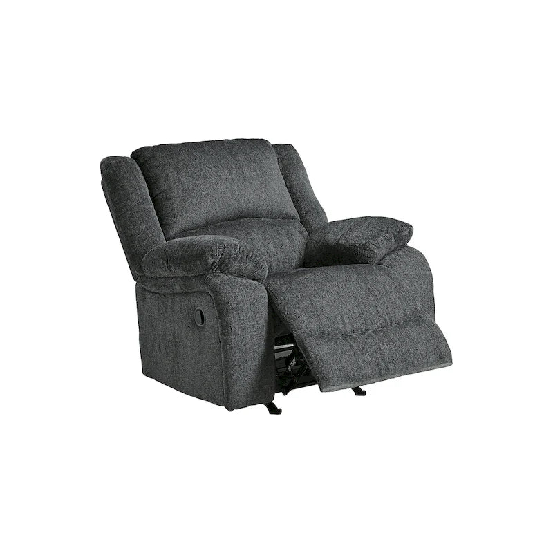 Fauteuil berçant inclinable contemporain, ardoise