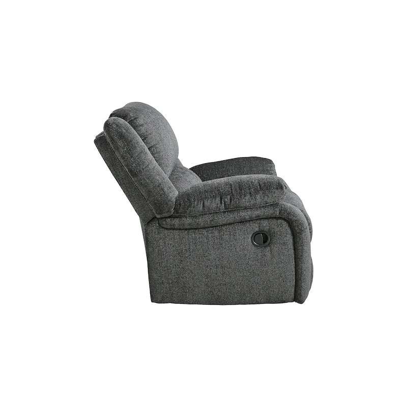 Fauteuil berçant inclinable contemporain, ardoise