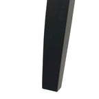 Chaise Eco Parsons en similicuir clouté