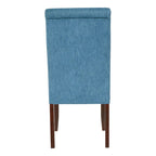 Chaise Eco Parsons en similicuir clouté