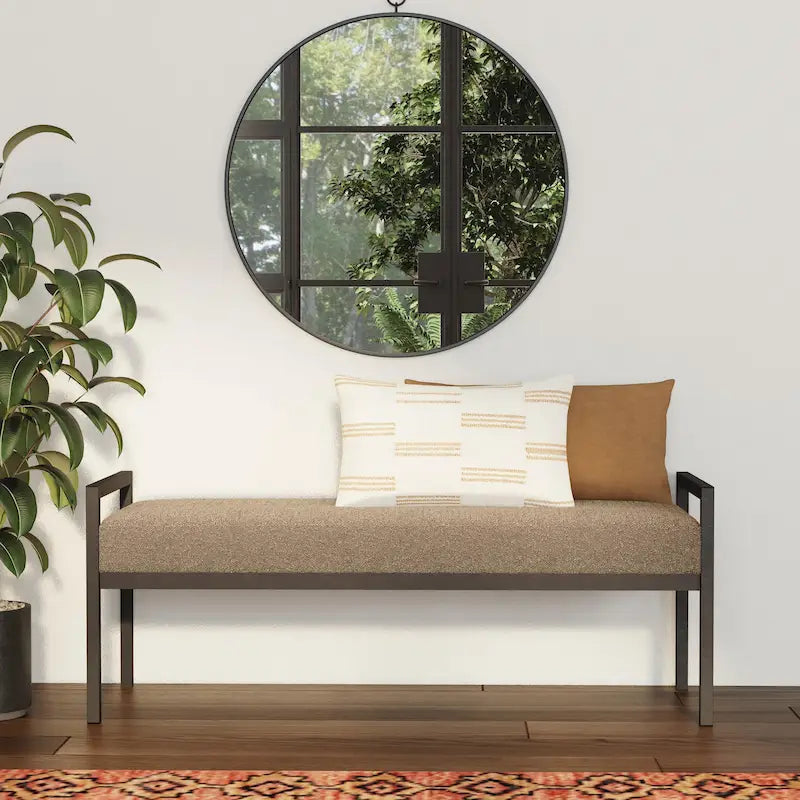 Banc moderne en métal