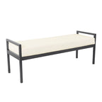 Banc moderne en métal