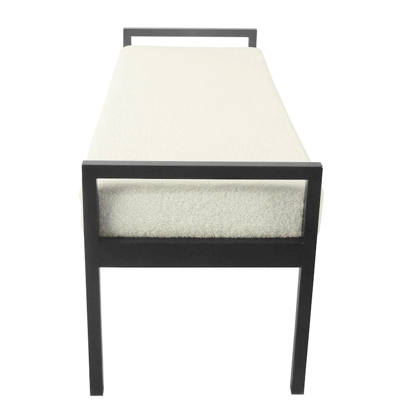 Banc moderne en métal