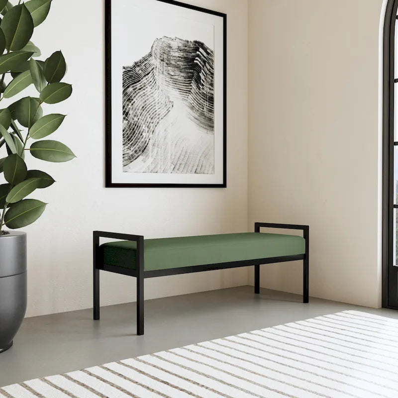 Banc moderne en métal