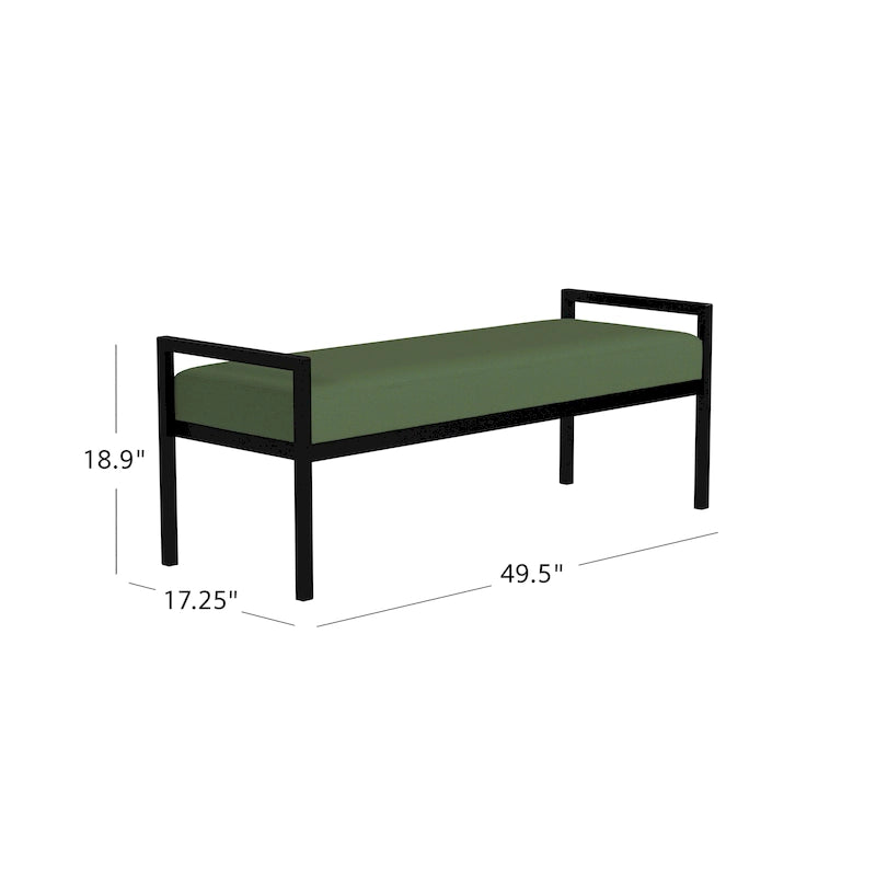 Banc moderne en métal