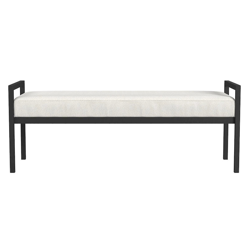 Banc moderne en métal