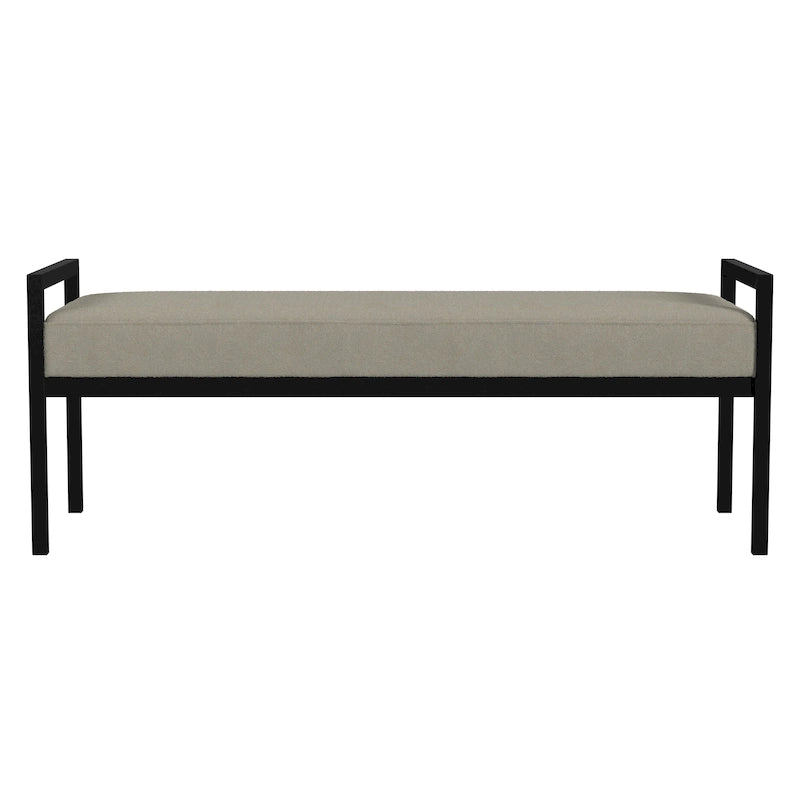 Banc moderne en métal