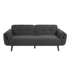 Canapé-lit futon convertible moderne avec dossier réglable
