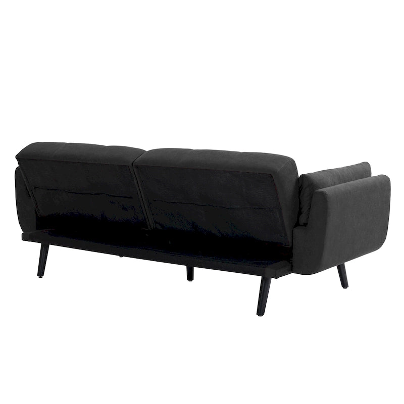 Canapé-lit futon convertible moderne avec dossier réglable