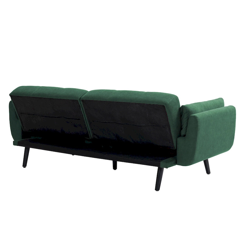 Canapé-lit futon convertible moderne avec dossier réglable