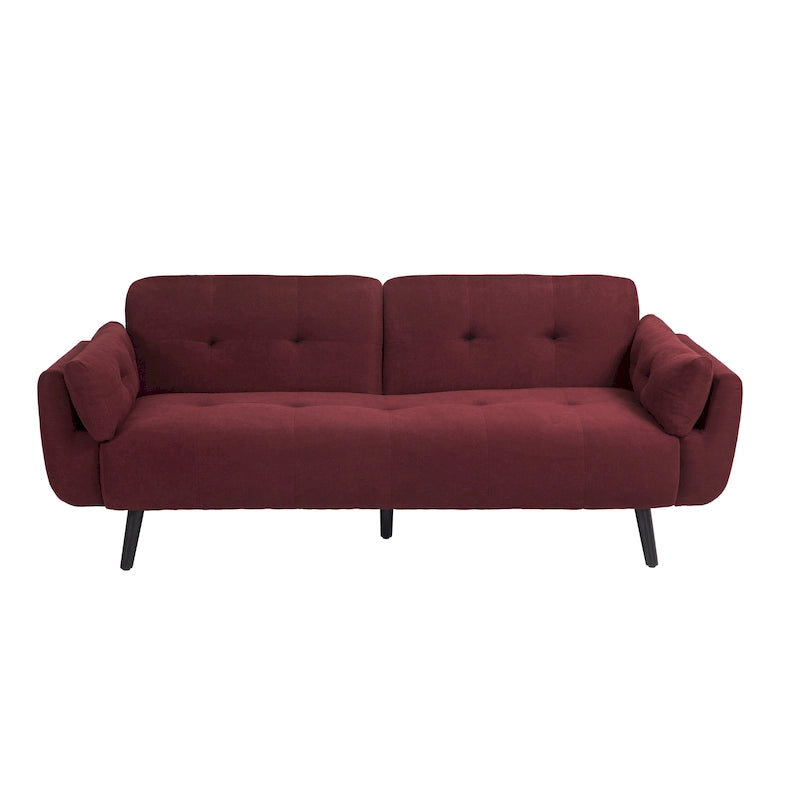 Canapé-lit futon convertible moderne avec dossier réglable