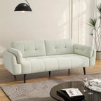 Canapé-lit futon convertible moderne avec dossier réglable