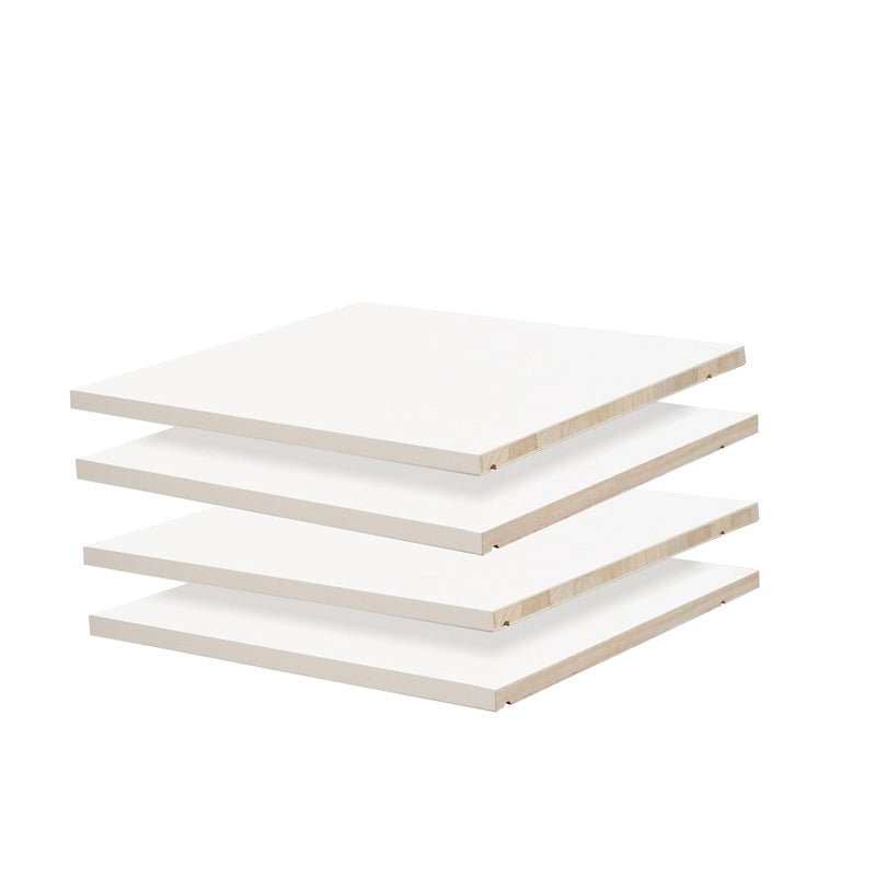 Petites étagères 100 % en bois massif pour armoires de garde-robe familiales