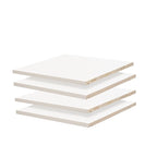 Petites étagères 100 % en bois massif pour armoires de garde-robe familiales