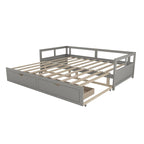 Lit de repos extensible avec deux tiroirs