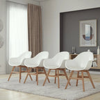 Ensemble de salle à manger intérieur en bois certifié FSC