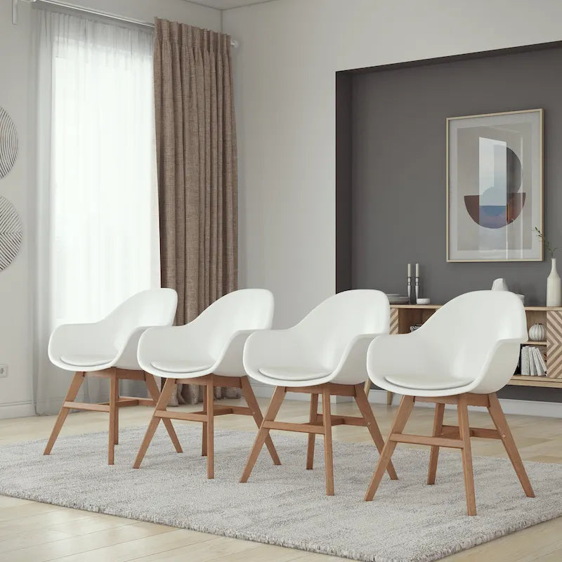 Ensemble de salle à manger intérieur en bois certifié FSC