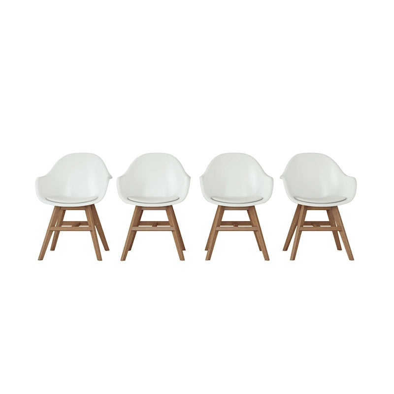 Ensemble de salle à manger intérieur en bois certifié FSC