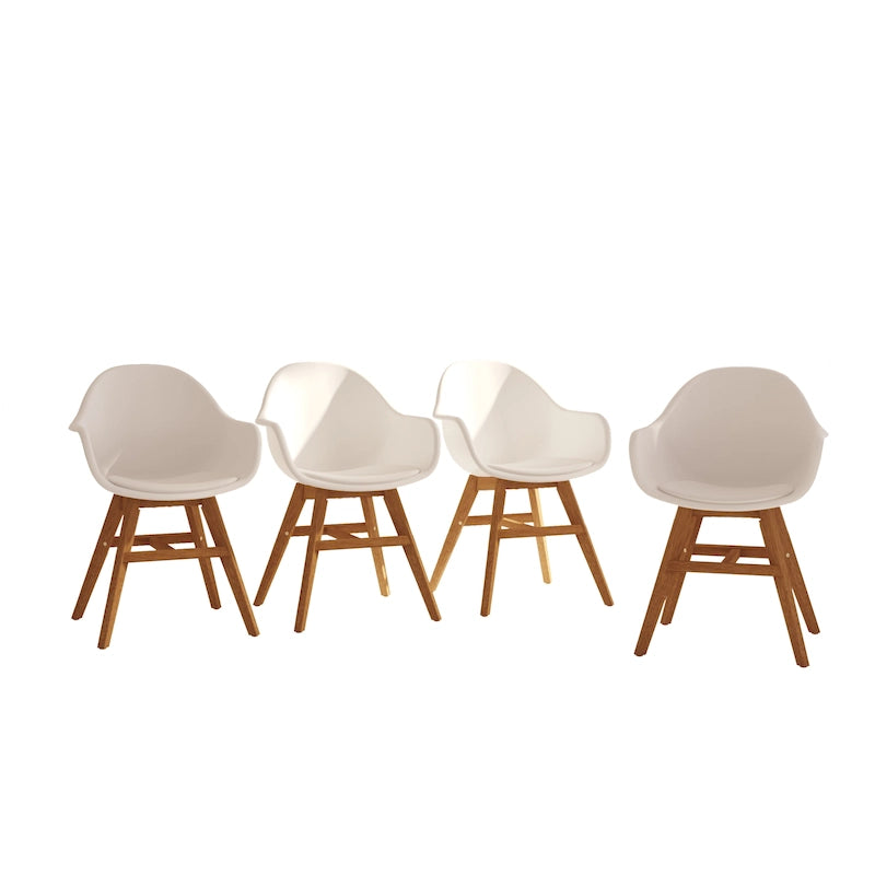 Ensemble de salle à manger intérieur en bois certifié FSC