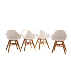 Ensemble de salle à manger intérieur en bois certifié FSC
