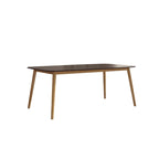 Ensemble de salle à manger intérieur en bois certifié FSC
