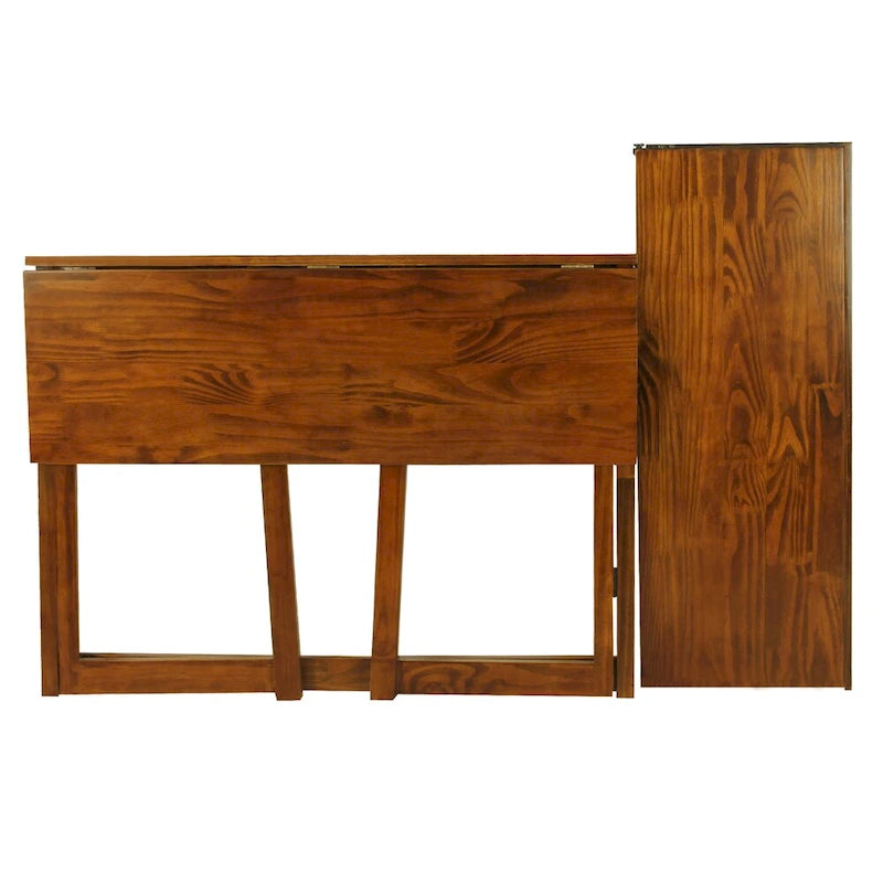 Bureau pliant moderne avec 4 ports USB