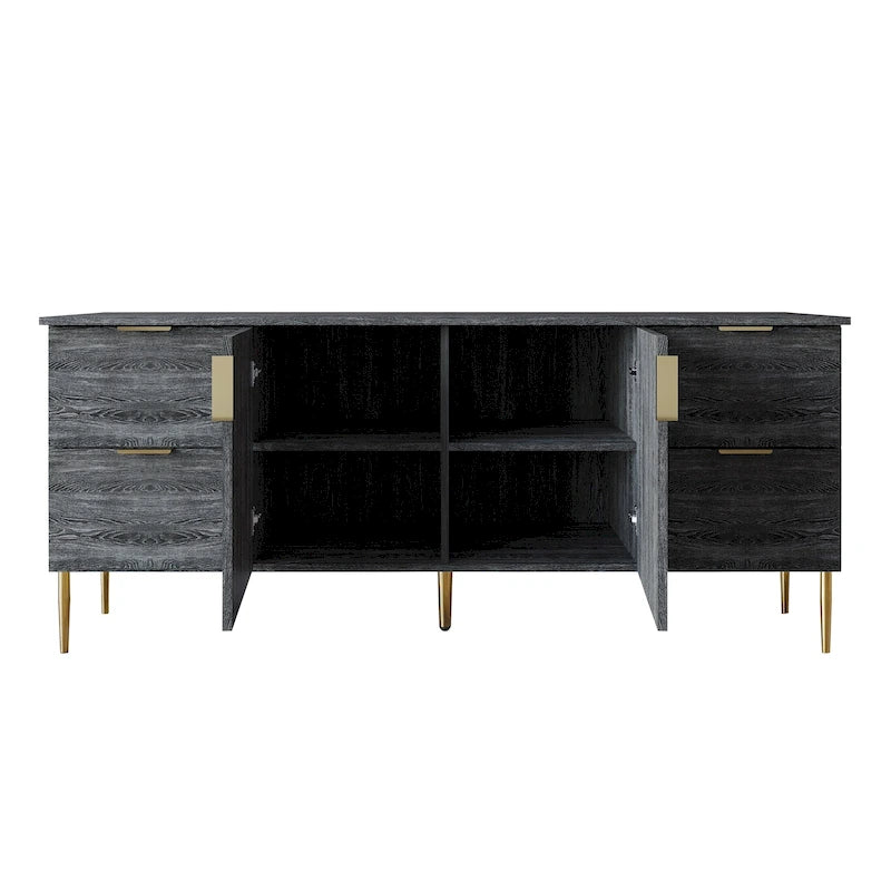 Buffet moderne aux lignes épurées