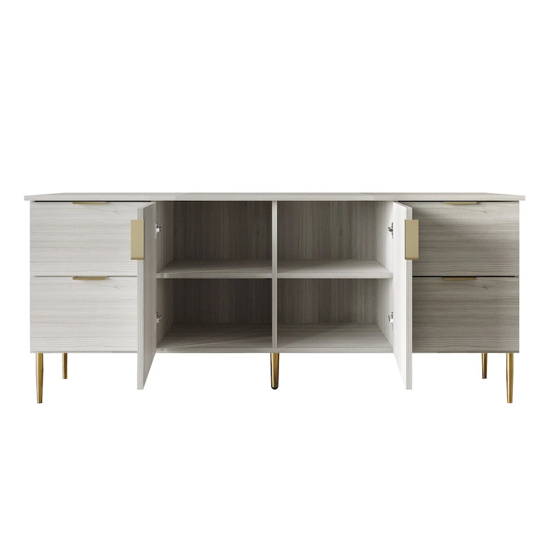 Buffet moderne aux lignes épurées