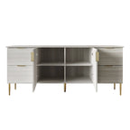 Buffet moderne aux lignes épurées