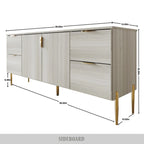 Buffet moderne aux lignes épurées