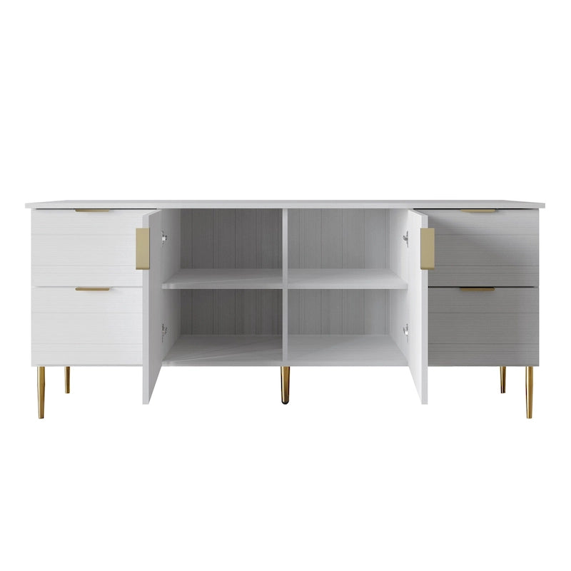 Buffet moderne aux lignes épurées