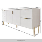 Buffet moderne aux lignes épurées